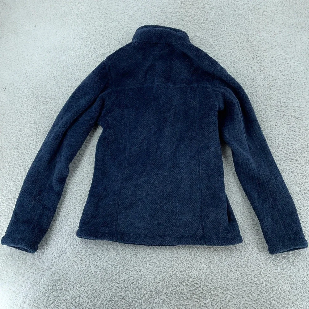 Patagonia Fleece Snap-T Pullover Womens Small Navy Blue Re-Tool Polartec Thermal
